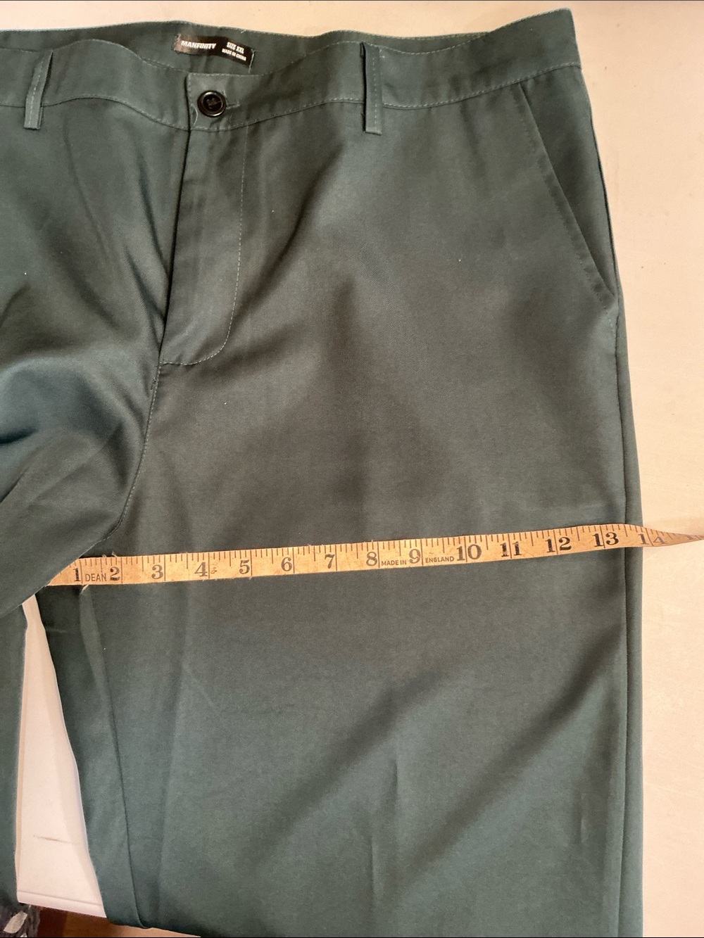 NFINITY Emerald Green Tuxedo Blazer with Black Satin Trim - Picture 6 of 9